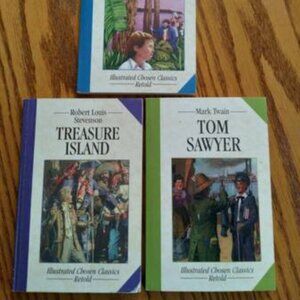 Lot of 3 ILLUSTRATED CHOSEN CLASSICS RETOLD Books